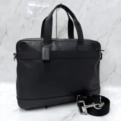 美品】フジタカ 2way レザー ビジネス バッグ チョコ - メルカリ