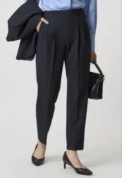 ダブルクロス テーパード パンツ ウォッシャブル ストレッチ