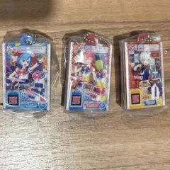アイカツ×プリパラ だれでもアクリルチャーム 紫京院ひびき、レオナ、ドロシー