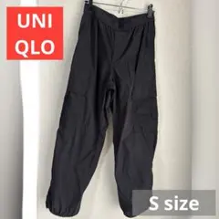 古着　ユニクロ　カーゴパンツ　ブラック　ボトムス　ジョガーパンツ　パンツ