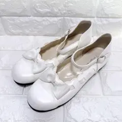 良品✨️Catherine Cottage フォーマルシュー ズ 24.0 白