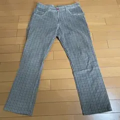 KAMAR イタリー製チェック柄 パンツ