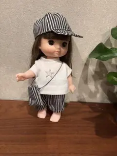 ソランちゃんメルちゃん服 Tシャツパンツキャップセットアップ