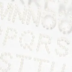 パール風アルファベットビーズ