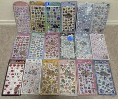 正規品　プチドロップステッカー、ボンボンドロップセット売り　18枚セット