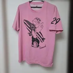 Kissmark ポパイ Tシャツ ピンクのサムネイル