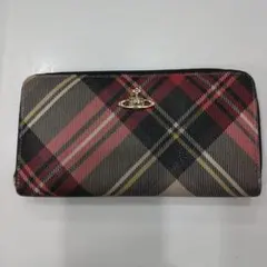《Vivienne Westwood》タータンチェック 長財布