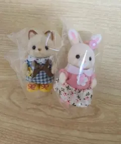美品♡小物付き♡シルバニアビレッジ限定ぐりんぱ赤ちゃんペアセットシルバニア