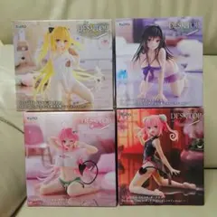 To LOVEる ダークネス Desktop Cute フィギュア 4種セット