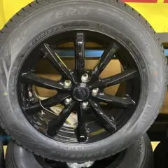 美品・バリ溝】日産セレナC28 純正ホイール&タイヤセット205/65/R16