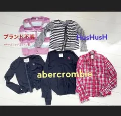 ★匿名配送★ 秋冬コーデ 130 女の子 トップス 5点 アバクロ他
