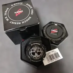 新品未使用 G-SHOCK 招き猫5081 ブラック/ゴールド デジタル腕時計 
