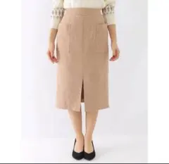 アースミュージック&エコロジー★Wポケットナロースカート M