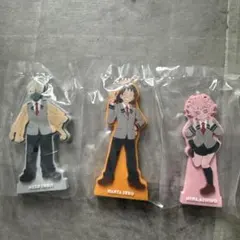 一番くじ ヒロアカ 紡がれる想い I賞 ラバースタンド セット