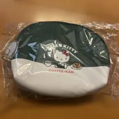 ハローキティ コーヒー・カン ポーチ　　珈琲館