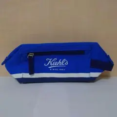 【未使用・新品】Kiehl's キールズ 青 ストライプ ポーチのサムネイル