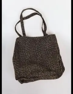 韓国 ヒョウ柄 トートバッグ ショルダーバッグ レオパード　レディース