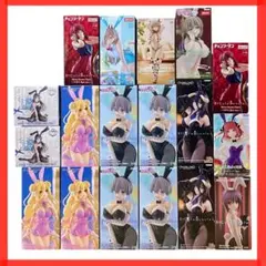 【匿名発送】美少女バニープライズフィギュアまとめ売り