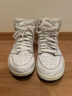 Nike Air Jordan 1 ホワイト ハイカット　27cm