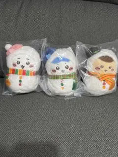 ちいかわ　エニマイくじ　E賞マスコット 3点セット