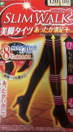 SLIM WALK 美脚タイツ 80デニール S-M ブラック スリムウォーク - メルカリ