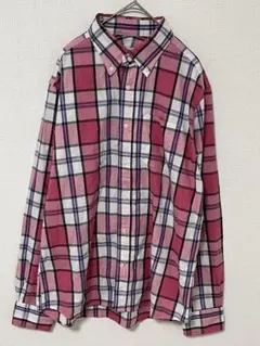 古着　ヴィンテージ　ユニセックス　シャツ　長袖　ボタンダウン