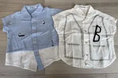 ファミリア　男の子　半袖シャツ　2枚セット 90サイズ