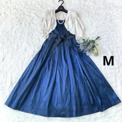 2way ロング 授乳 ボレロ ヤマダヤ メトリーゼ 結婚式 発表会 ママ Mのサムネイル