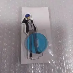 ペルソナ5 主人公 SEGAラッキーくじ C賞アクスタ&E賞缶バッジセット
