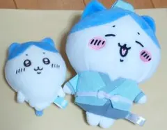 ちいかわ　ハチワレ　ぬいぐるみ　マスコット　2点　まとめ売り