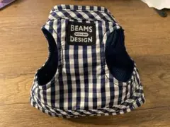 BEAMS 小型犬用ハーネス Sサイズ ギンガムチェック柄のサムネイル