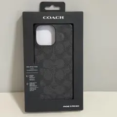 未使用　COACH　iPhone 15ProMax　Slim Wrap Case