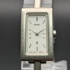 セイコー 1E20-3C00 バングルウォッチ レディース 角型 W132