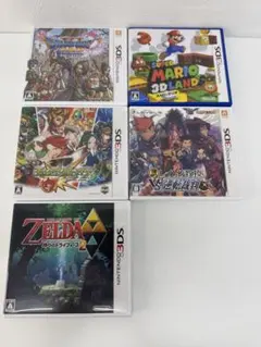 Nintendo 3DS ソフト 5本まとめ売り☆のサムネイル