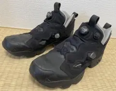 リーボック　インスタ　ポンプフューリー ブラック(カスタムオーダー) 27cm