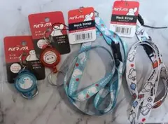 ベイマックス リールキーホルダー、ネックストラップ 4個セット