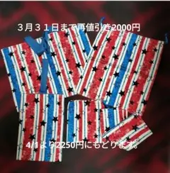 ④　レッスンバッグ　入学5点セット　リバーシブル仕様