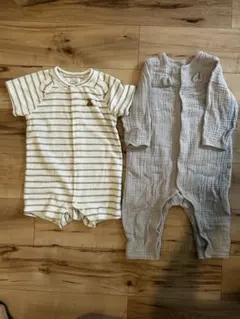 ジャラートピケ　ロンパース　80-90サイズ