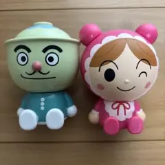 お値下げ　おおきなマスコット　アンパンマン　赤ちゃんマン　カツ丼マン