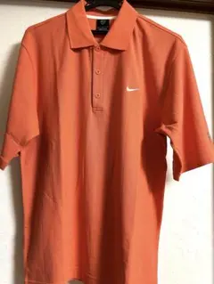 【新品　未使用】 メンズ　Nike オレンジ ポロシャツ