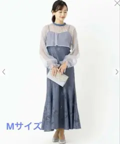 3wayシフォンボレロ&レースキャミドレス dirry doll　M