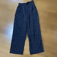 美品　SPICK AND SPAN 黒 水玉模様 36