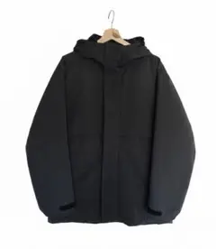 【美品】+J ハイブリッドダウンオーバーサイズパーカ 黒 M