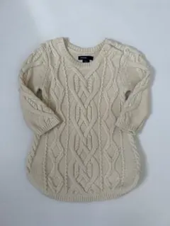 babyGap ケーブル編みニットセーターワンピース 6-12 months