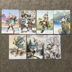 とんがり帽子のアトリエ アニメイト 複製サインビジュアルボード7種　特典
