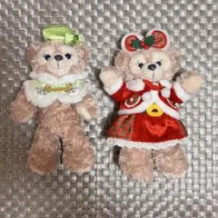 シェリーメイ ぬいぐるみバッジ クリスマス 15周年 ぬいば セット ディズニー