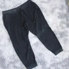 メンズ　ブラック ジョガーパンツ スエットパンツ　カジュアル