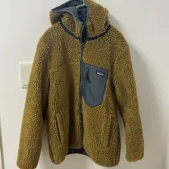 パタゴニア リバーシブル ボアジャケット キッズ XXL レディース
