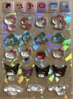 1-14:ボンボンドロップミニ、サンリオ達＆タイルシール おすそ分けです。