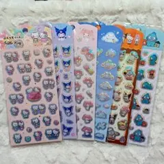 キャラクターシールセット 3Dシール 8シート